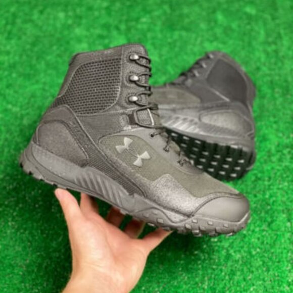 Under Armour Valsetz RTS Wide Mens Hiking Boots Black 3021035-001 NEW Multi Sz